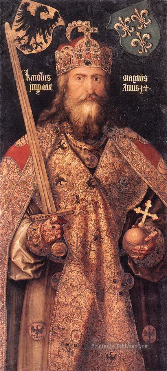 Empereur Charlemagne Albrecht Dürer Peintures à l'huile